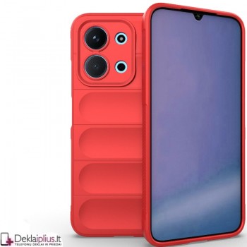 Magic Shield guminis dėklas su kameros apsauga - raudonas (Xiaomi Redmi 15C 4G) Magic Shield guminis dėklas su kameros apsauga - raudonas (Xiaomi Redmi 15C 4G)